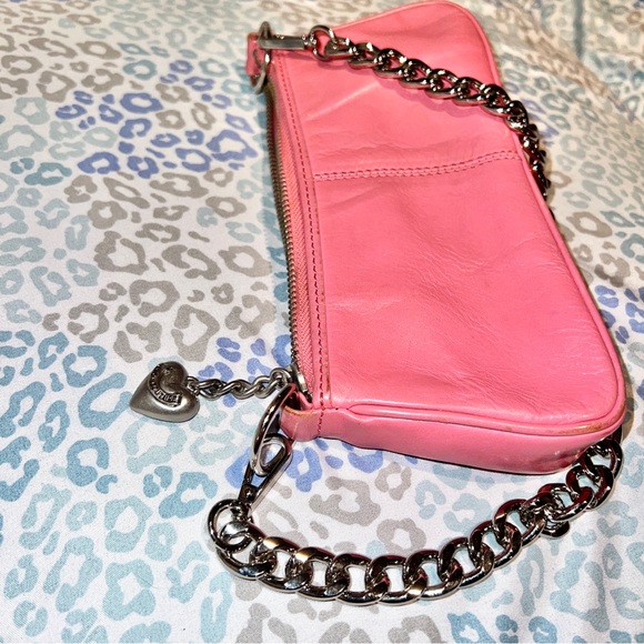 Vintage Pink Juicy Couture Purse Shoulder Bag Handbag Y2K - Lighten Up Be Juicy - Picture 7 of 11